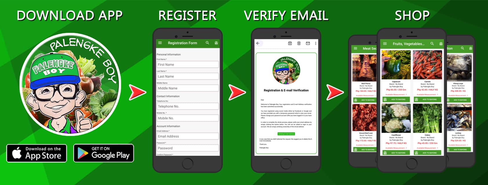 App Register Form