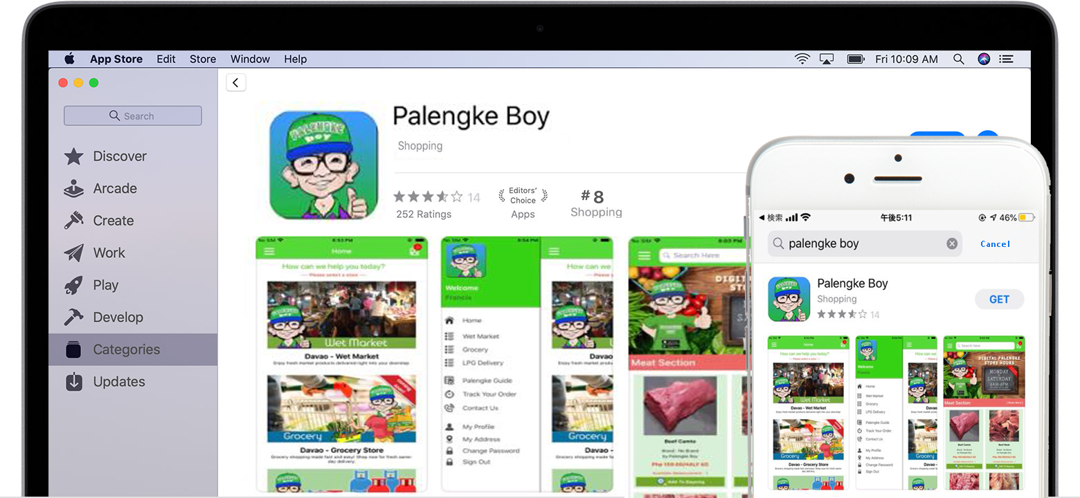 Palengke Boy App Store IOS