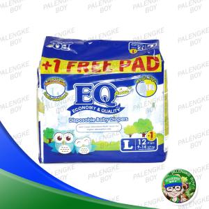 EQ Diapers Large 12s
