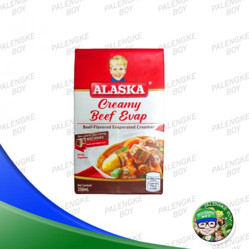 Alaska Evaporated Milk Creamy 250ml - BEEF