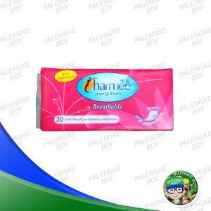 Charmee Pantyliner Unscented Breathable 20s
