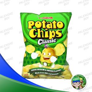 Potato Chips Classic Sour Cream And Onion Flavor