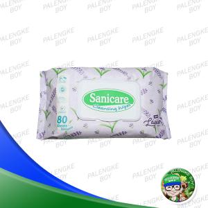 Sanicare Cleansing Wipes - Lavender 80s