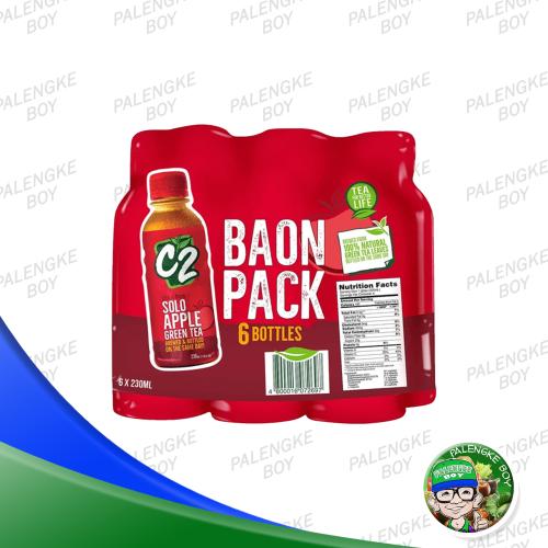 C2 Green Tea Apple Baon Pack 230ml 6s