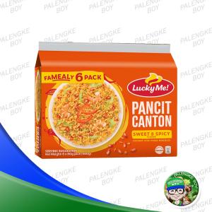 Lucky Me Pancit Canton SWEET & SPICY Multipack 80g 6s