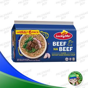 Lucky Me BEEF Noodles Multipack 55g 6s