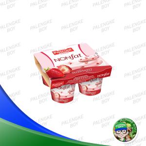 Pascual Yogurt Creamy Delight Strawberry Non-Fat 100g