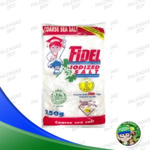 Fidel Iodize Salt 250g Coarse