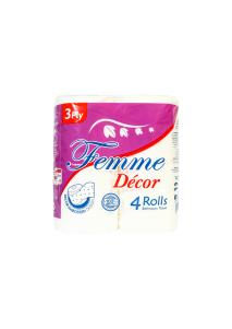 Femme Bathroom Tissue 3ply 4s