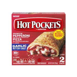 Hot Pockets Sandwiches Pepperoni Pizza 241g (2packs)