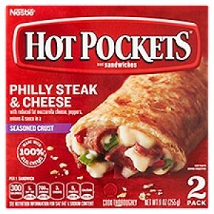 Hot Pockets Sandwiches Philly Steak & Cheese 241g (2packs)