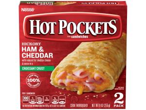 Hot Pockets Sandwiches Ham & Cheddar 241g (2packs)