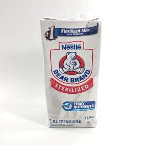 Bear Brand Sterilized Full Cream Milk 1L