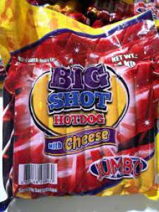 Big Shot Hotdog With CHEESE - Jumbo 1kg