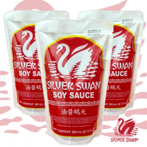 Silver Swan Soy Sauce (200ml Pack)