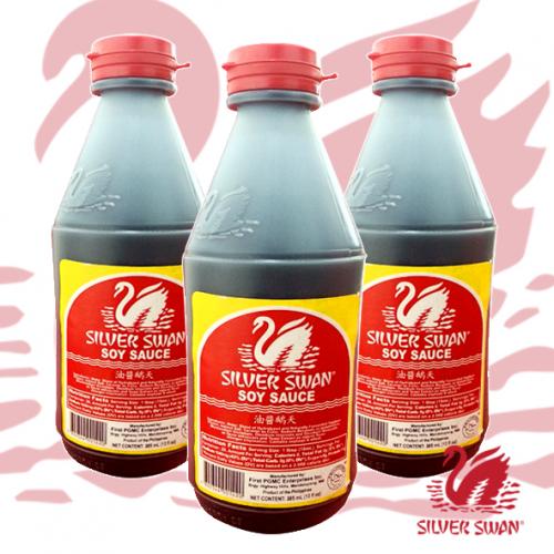 Silver Swan Soy Sauce (385ml Bottle)