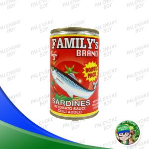 Familys Brand Sardines Hot 155g